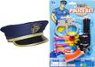Funny Fashion Politie verkleed set - 5-delig - speelgoed handboeien - revolver - pet