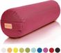 Gorilla Sports Yoga Bolster - Paars - 65 x 20 cm - Yoga kussen - Rond