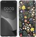 kwmobile telefoonhoesje geschikt voor Xiaomi Redmi Note 9 - Hoesje voor smartphone in geel / groen / transparant - Charmante bloemen design