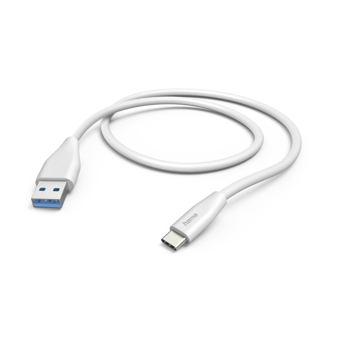 Hama USB-A naar USB-C Kabel - 1.5m - Wit
