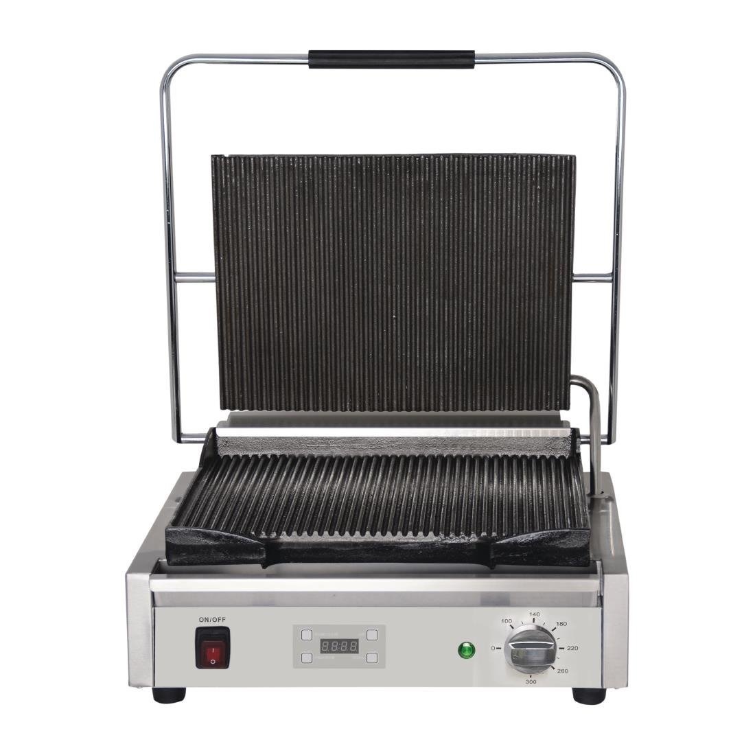 Buffalo Contactgrill Groot | Groef/Groef | 2200W | 480x435x(H)215mm