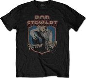 Rock Off Rod Stewart - Forever Crest Heren T-shirt - M - Zwart