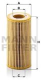 MANN-FILTER Oliefilter HU 719/8 y