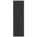 vidaXL Tapis de porte anthracite et noir 120 x 400 cm 100% polyamide