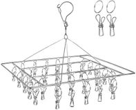 Bol Sokhanger avec clips - acier inoxydable - Argent