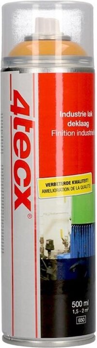 4Tecx Spray Zinkgeel Hg Ral1018 500Ml