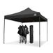 All Seasons Gazebos 3x3m Heavy Duty Waterdicht Pop Up Gazebo Zwart