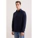 Seidensticker Smart Linen overhemd - donkerblauw