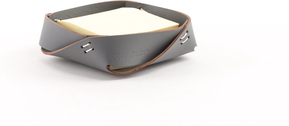 Vacavaliente Home Accents Ruca Note Tray - Grijs - Leer