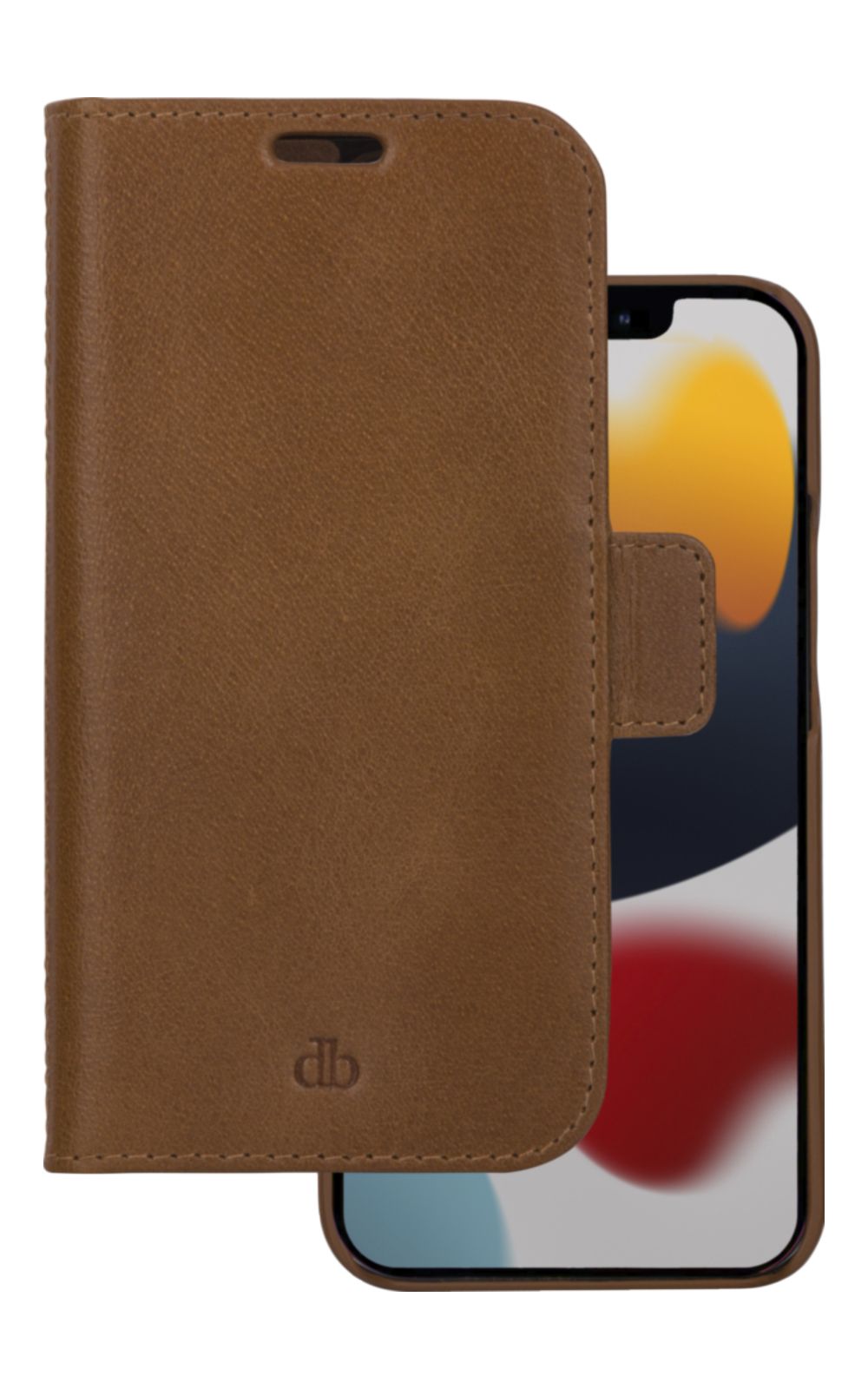 dbramante1928 Lynge mobiele telefoon hoesje voor Apple iPhone 13 Pro Max - Portemonneehouder - Leer - Bruin