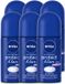 Nivea Protect & Care Deodorant Roll-On - 6 x 50 ml