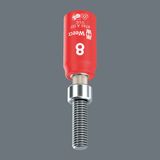 Wera Steckschlüsseleinsatz 8740 A VDE HF 1/4 Zoll SW 8mm L.47mm