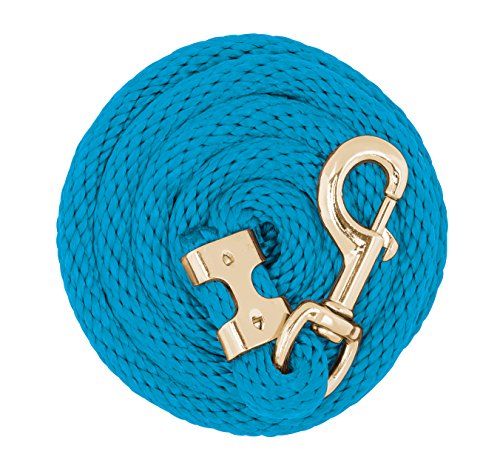 Weaver Leather Poly Value Lead Rope - Hurricane Blue - 5/8" x 8'