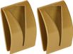 EAVY Zelfklevend Handdoekhaakje 2 stuks - Goud - RVS