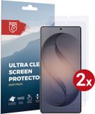 Rosso Screen Protector Geschikt voor Samsung Galaxy S26 Ultra | Ultra Clear Duo Pack | TPU Folie | Case Friendly Beschermfolie | 2 Stuks