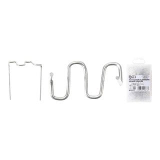BGS technic BGS Reparatieklemmen W-vorm Ø 0,8 mm 100 dlg. - 100 stuks