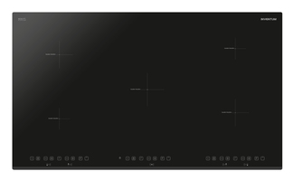 Inventum IKI9021 - Inductie Kookplaat - 5 Zones - Zwart