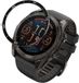 kwmobile Beschermende Ring zwart/wit voor Garmin Fenix 8 47mm AMOLED