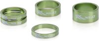 XLC Spacerset Ahead 1 1/8 groen