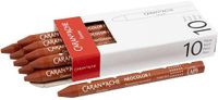 Caran D'ache Neocolor I dikte 8 mm l: 10 cm russet (065) 10stuks