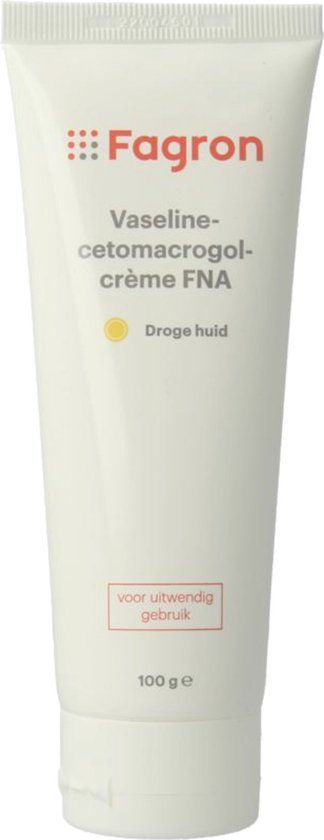 Fagron Vaseline Cetomacrogolcreme FNA Tube 100 gram