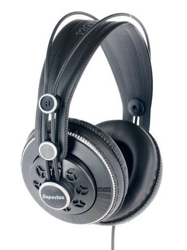 Superlux HD681B - Zwarte Over-Ear Hoofdtelefoon - Bedraad