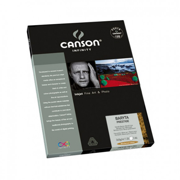 Canson BARYTA Prestige II A3+ 25 vel 340g