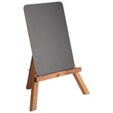 APS 71531 mini-ezel, 2-delig, standaard van acaciahout, 19,5 x 15 x 24 cm
