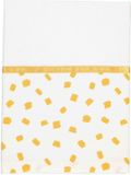 Briljant Baby - Wieg Laken Flocks - Geel - 75x100