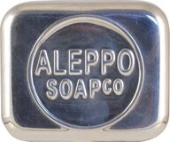 Aleppo Soap Co Zeep bewaarblik Aluminium - Zilver