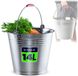 KADAX Zink emmer 14 liter RVS