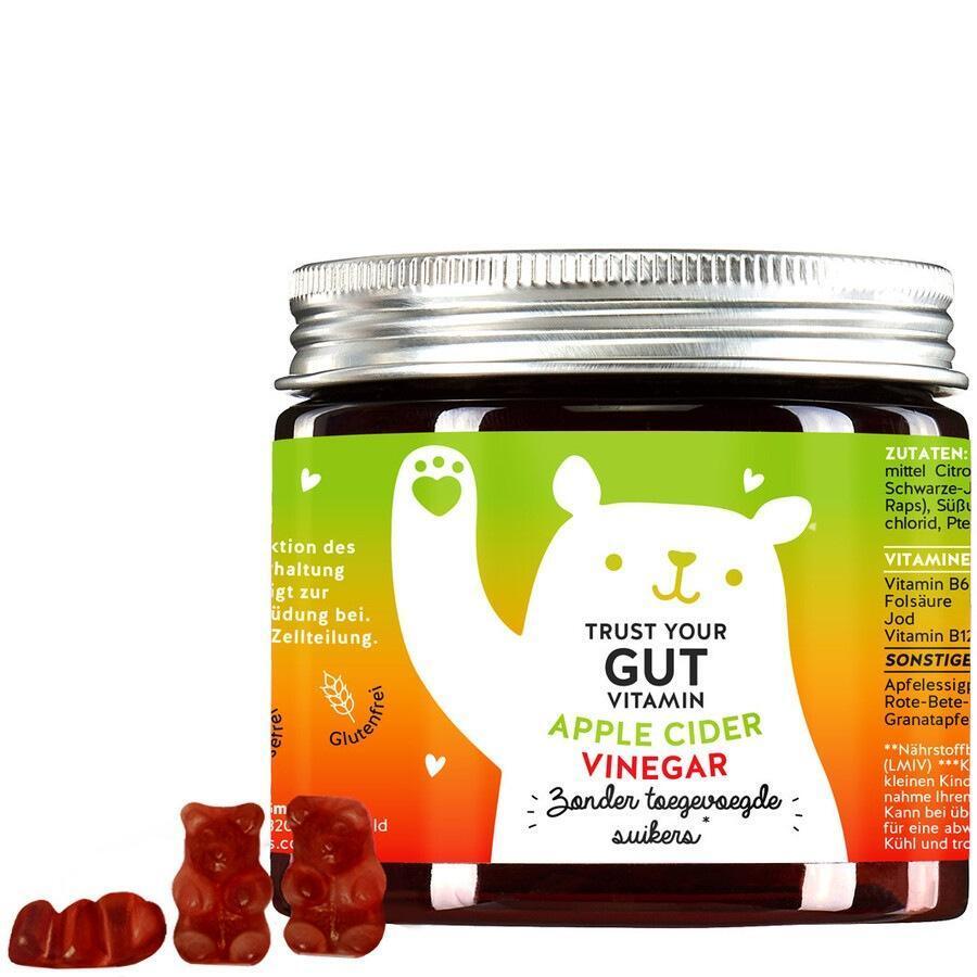 Bears With Benefits Bears With Benefits Trust your gut vitamins met Apple Cider Vinegar sugarfree Mooi haar 120 g