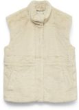 VERO MODA - VMSONJAPOPPY FAUX FUR WAISTCOAT GA BOO Dames Gilet