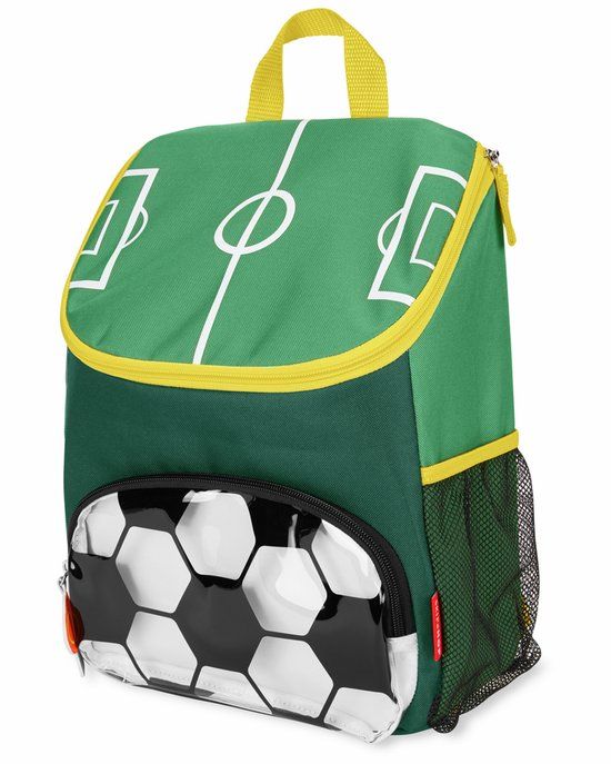 Skip Hop rugzak voetbal - grote kinderrugzak met voetbalthema