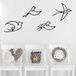 Merkloos Asir - Wanddecoratie - Zwart - 30 x 16,5 cm