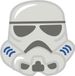 CERDÁ LIFE'S LITTLE MOMENTS Star Wars Hondenspeelgoed Grijs Latex 7 x 7 x 7 cm