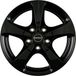 Borbet CC 7 x 16 ET 40 Bolt Cirkel 5 x 105 Hub Center 56.62 CC 70640105556.6BPM, zwart gepolijst mat