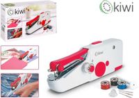 Kiwi Portable Travel Handheld Sewing Machine Red/White