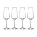 Orrefors Verre à champagne Pulse 28 cl Lot de 4 Transparent