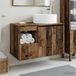 Prolenta Maison Exclusive - Ensemble de deux armoires de salle de bain en bois de récupération, dimensions : 79,5 x 44,5 x 80 cm