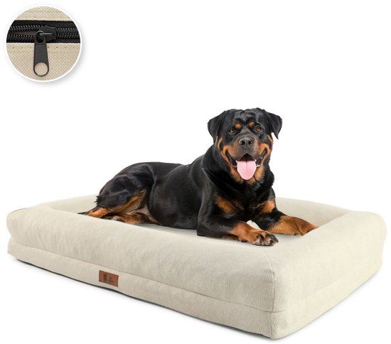Pet Perfect Luxe Orthopedische Hondenmand - XL - Luxe Beige
