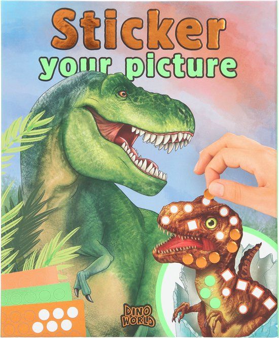 Depesche Dino World Sticker Your Picture - stickerboek