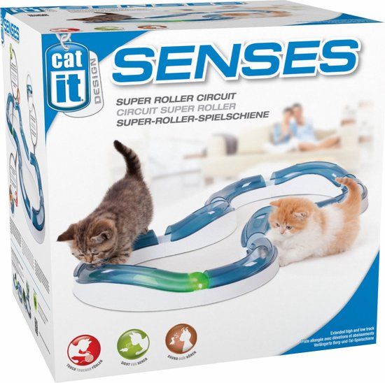 Catit Senses Super Roller Circuit - Blue