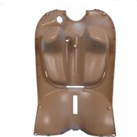 one SPO moto scooter Achterschort voor Aprilia Scarabeo 50 2006-2011 Glanzend Wit