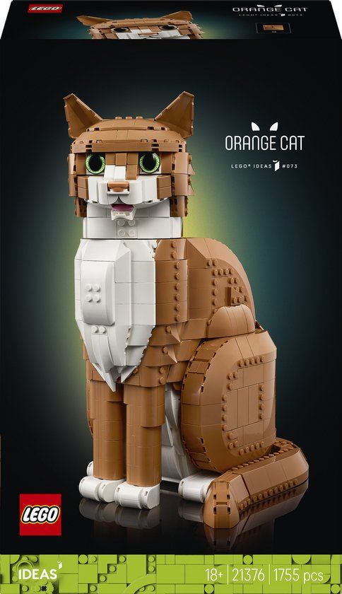 LEGO - LEGO Ideas LEGO Ideas Oranje Kat Bouwpakket - 21376