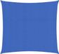 vidaXL Zonnezeil 160 g/m² 2x2 m HDPE Blauw