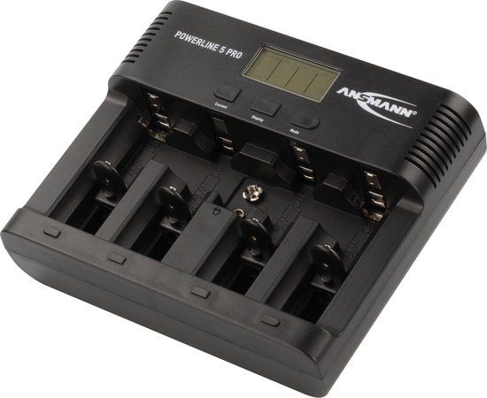 Ansmann Batterijlader Powerline 5 Pro - Zwart