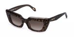 Just Cavalli SJC176 Top léopard+poudre brillant 51/18/140 FEMME Lunettes de soleil