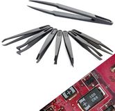 TECHREBAL Pincet - Antistatisch en Antimagnetisch - Precisie - Set van 8