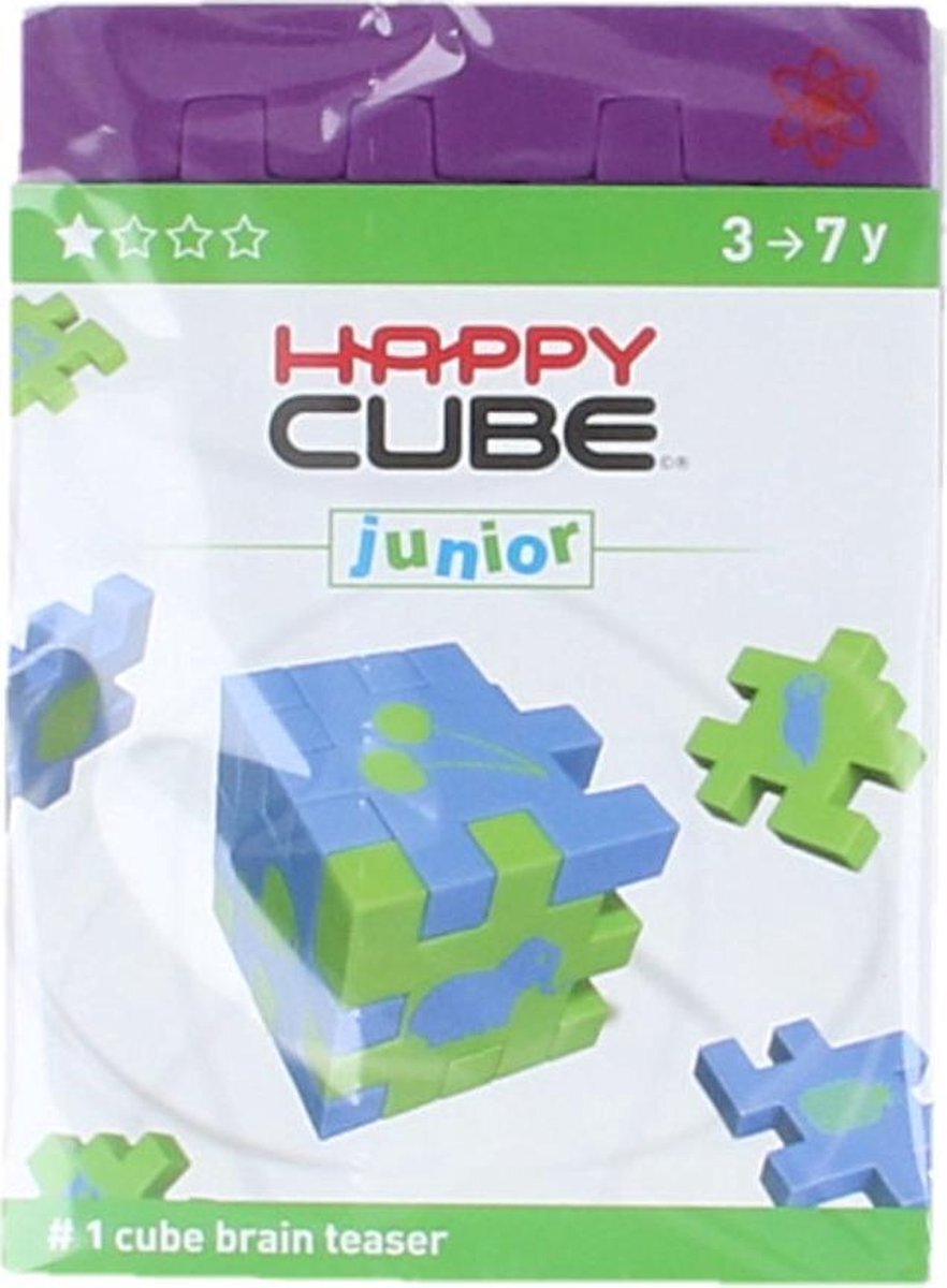 Smart games Happy Cube Junior Puzzel Paars